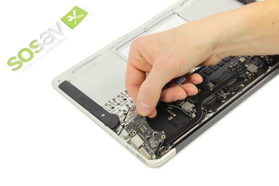 Guide photos remplacement carte d'alimentation (magsafe) MacBook Air 11" Fin 2010 (EMC 2393) (Etape 27 - image 1)