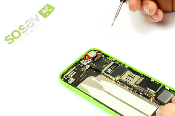 Guide photos remplacement caméra arrière iPhone 5C (Etape 10 - image 1)