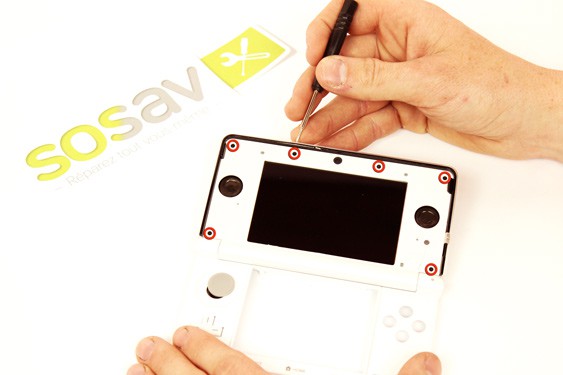 Guide photos remplacement antenne wifi Nintendo 3DS (Etape 27 - image 1)