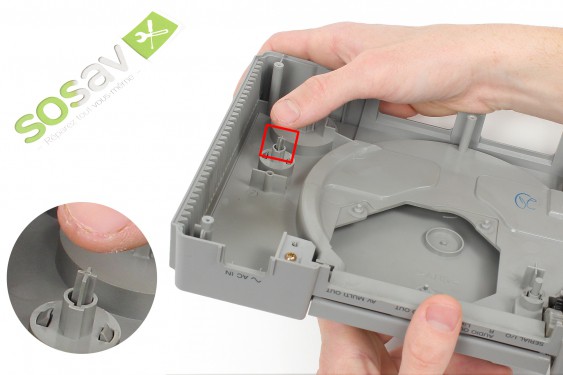 Guide photos remplacement bouton reset Playstation (Etape 5 - image 1)