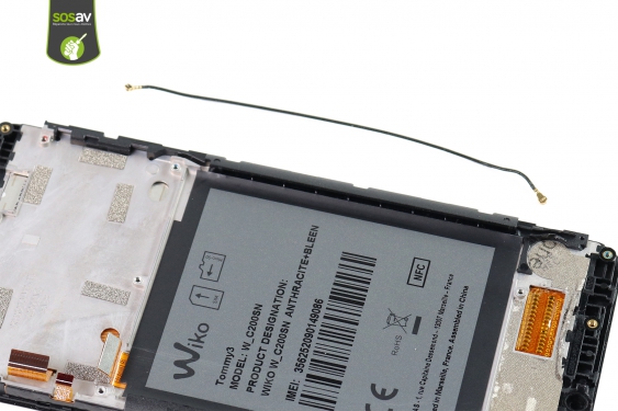 Guide photos remplacement ecran Wiko Tommy 3 (Etape 23 - image 4)