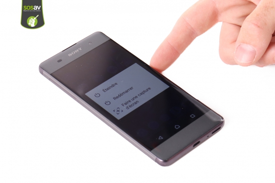 Guide photos remplacement caméra arrière Xperia XA (Etape 1 - image 2)