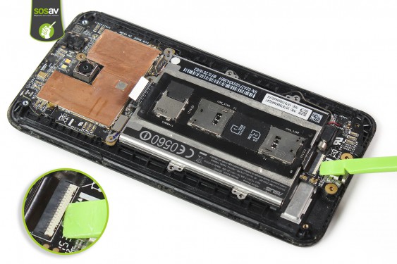 Guide photos remplacement caméra avant Zenfone 2 (Etape 14 - image 3)