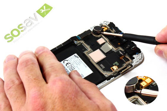 Guide photos remplacement vibreur Samsung Galaxy S4 (Etape 17 - image 2)