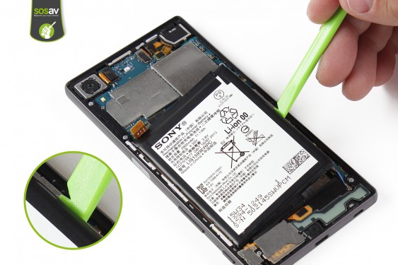 Guide photos remplacement antenne wifi (wlan 2) Xperia Z5 (Etape 12 - image 3)