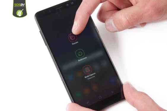 Guide photos remplacement vibreur Galaxy A8 (2018) (Etape 1 - image 2)