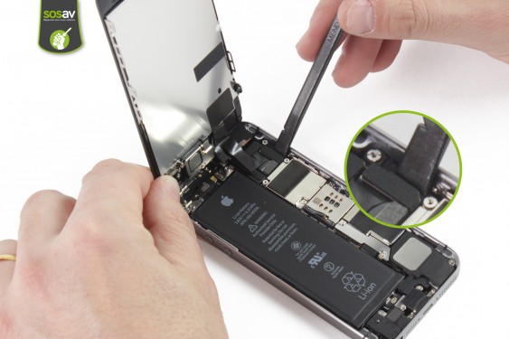 Guide photos remplacement boutons de volume et vibreur iPhone SE (Etape 8 - image 2)