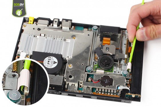 Guide photos remplacement carte mère Playstation 2 Slim (Etape 4 - image 1)