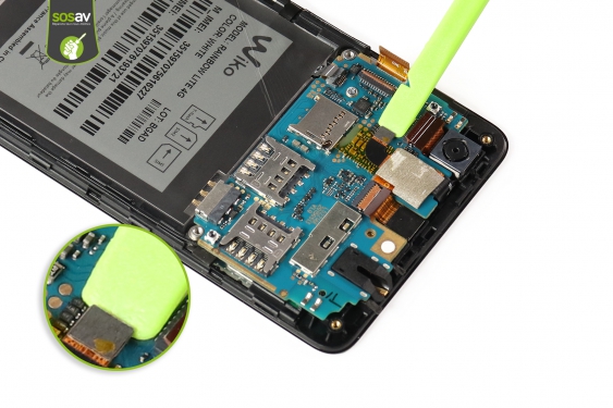 Guide photos remplacement ecran Wiko Rainbow Lite 4G  (Etape 14 - image 1)