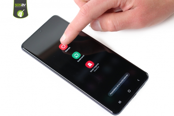 Guide photos remplacement caméra arrière / carte mère Galaxy S20 Ultra (Etape 1 - image 3)