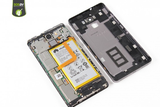 Guide photos remplacement nappe boutons power et volume Honor 7 (Etape 5 - image 4)