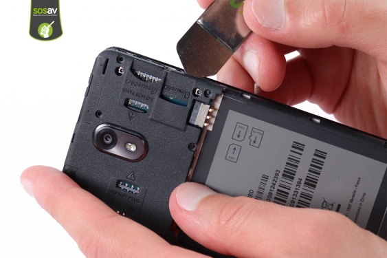 Guide photos remplacement caméra avant Wiko View Go (Etape 6 - image 2)