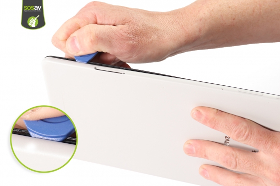 Guide photos remplacement ecran complet (tactile + lcd + châssis) Galaxy Tab A 10,5 (2018) (Etape 2 - image 3)