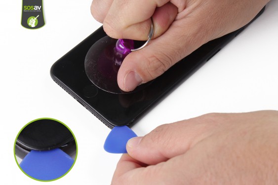 Guide photos remplacement caméra avant / capteur proximité iPhone 7 Plus (Etape 3 - image 3)