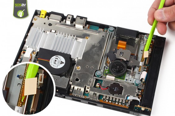 Guide photos remplacement carte mère Playstation 2 Slim (Etape 5 - image 4)