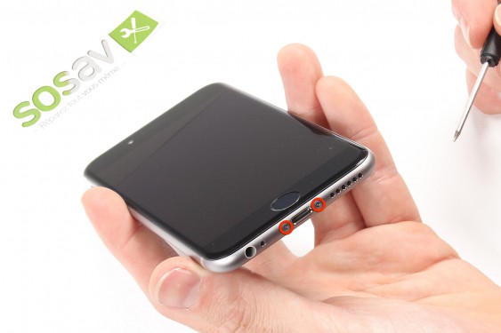 Guide photos remplacement haut-parleur interne (haut-parleur d'écoute) iPhone 6 (Etape 3 - image 1)