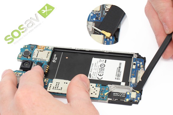 Guide photos remplacement antenne wifi Samsung Galaxy S5 (Etape 29 - image 1)