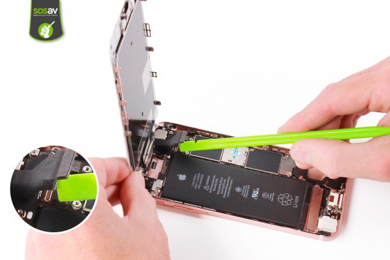 Guide photos remplacement haut-parleur interne iPhone 6S (Etape 6 - image 4)