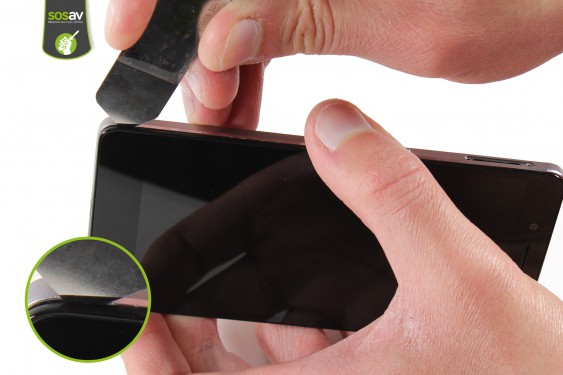 Guide photos remplacement nappe boutons power et volume Honor 7 (Etape 4 - image 1)