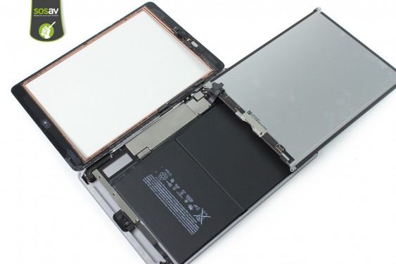 Guide photos remplacement bouton home / touch id iPad 5 (2017) (Etape 8 - image 4)