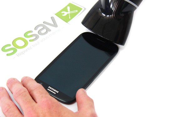 Guide photos remplacement vitre tactile Samsung Galaxy S3 (Etape 5 - image 3)