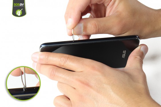 Guide photos remplacement caméra arrière Asus Zenfone 3 (Etape 2 - image 1)