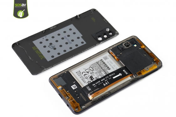 Guide photos remplacement connecteur de charge / jack Galaxy A41 (Etape 6 - image 1)