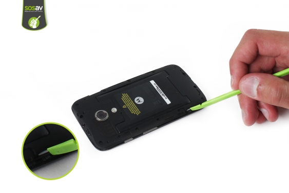Guide photos remplacement batterie Moto G (Etape 4 - image 1)
