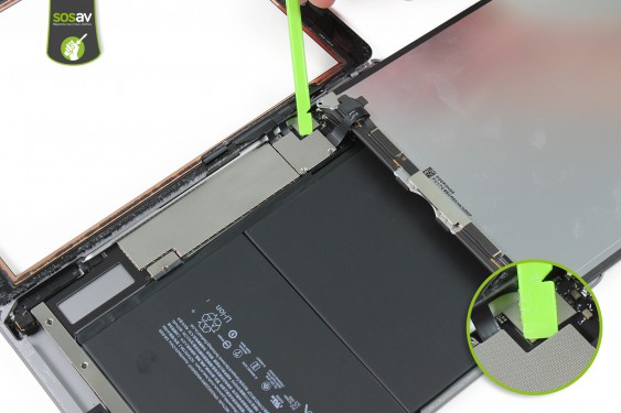 Guide photos remplacement bouton home / touch id iPad 5 (2017) (Etape 10 - image 1)