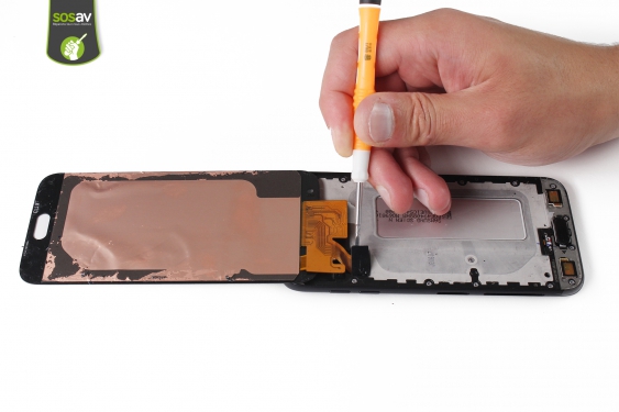 Guide photos remplacement haut-parleur interne Galaxy J5 2017 (Etape 10 - image 2)