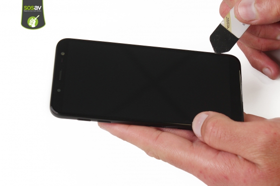 Guide photos remplacement caméra avant Galaxy J6 (Etape 6 - image 2)