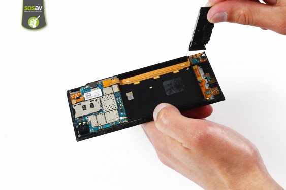 Guide photos remplacement nappe contacts prise jack / capteur proximité et luminosité Xiaomi MI3 (Etape 9 - image 3)