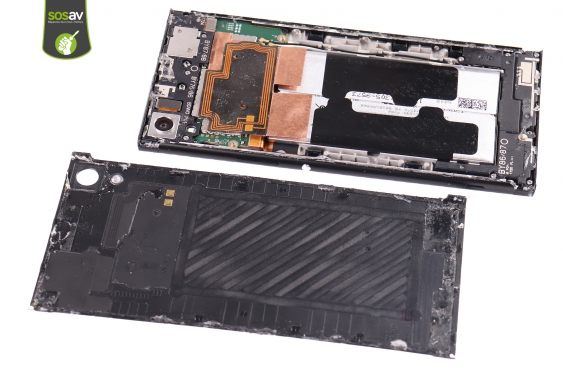 Guide photos remplacement haut-parleur interne Xperia XA1 Ultra (Etape 4 - image 1)