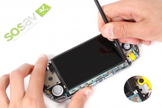Guide photos remplacement connecteur d'alimentation PSP 2000 (Etape 9 - image 2)