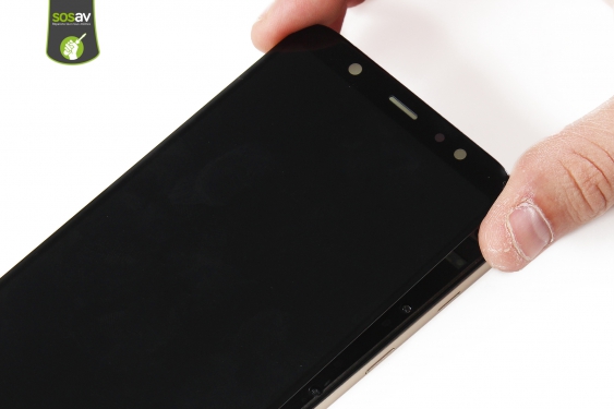 Guide photos remplacement haut-parleur externe Galaxy A6+ (2018) (Etape 9 - image 1)