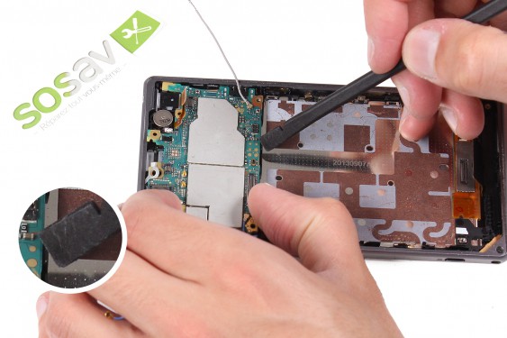Guide photos remplacement ecran complet Xperia Z1 (Etape 28 - image 4)