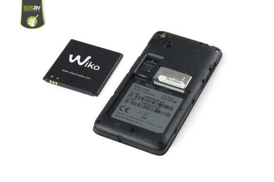 Guide photos remplacement carte sim Wiko Sunny (Etape 5 - image 1)