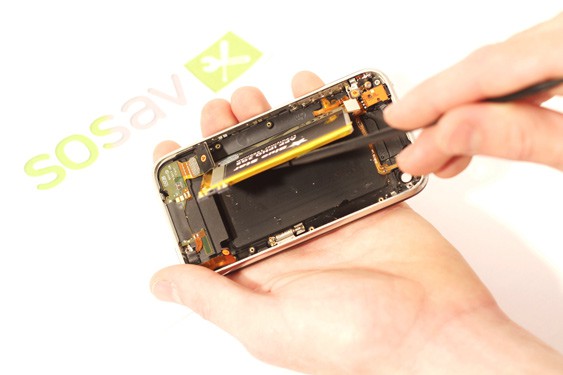 Guide photos remplacement bouton vibreur (mute) iPhone 3GS (Etape 22 - image 2)