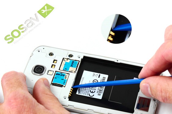 Guide photos remplacement ecran Samsung Galaxy S4 (Etape 7 - image 1)