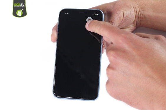 Guide photos remplacement lecteur sim iPhone XR (Etape 1 - image 3)