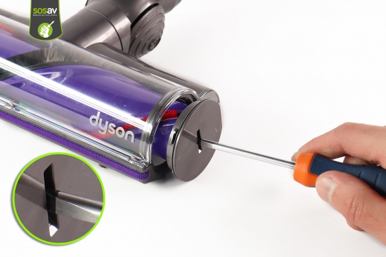 Guide photos remplacement rouleau brosse Aspirateur Dyson V10 (Etape 4 - image 2)