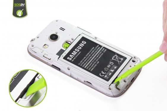 Guide photos remplacement châssis interne Samsung Galaxy Ace 4 (Etape 5 - image 2)