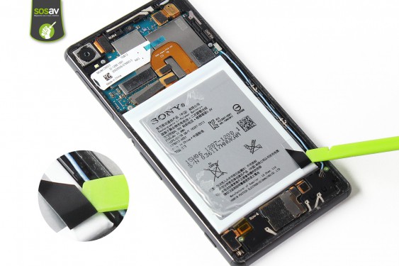 Guide photos remplacement antenne sub4 Xperia Z3 (Etape 10 - image 1)