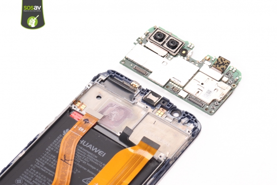 Guide photos remplacement haut-parleur interne Honor View 10 (Etape 12 - image 4)