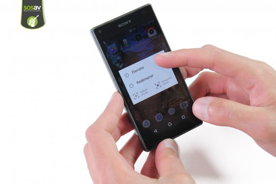 Guide photos remplacement caméra arrière Z5 compact (Etape 1 - image 2)