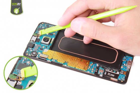 Guide photos remplacement capteur proximité et luminosité Samsung Galaxy S6 Edge + (Etape 12 - image 2)