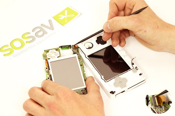 Guide photos remplacement vitre tactile Nintendo 3DS (Etape 21 - image 2)