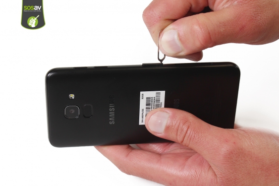 Guide photos remplacement caméra avant Galaxy J6 (Etape 4 - image 2)