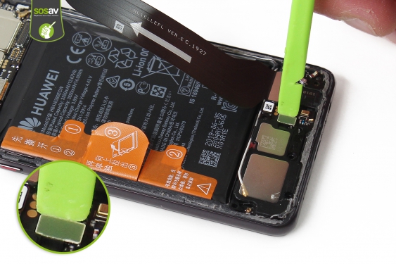 Guide photos remplacement câbles d'interconnexion Huawei P30 (Etape 14 - image 1)