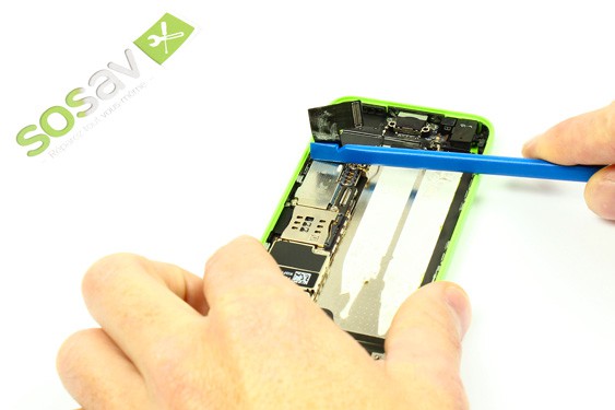Guide photos remplacement connecteur de charge iPhone 5C (Etape 19 - image 2)
